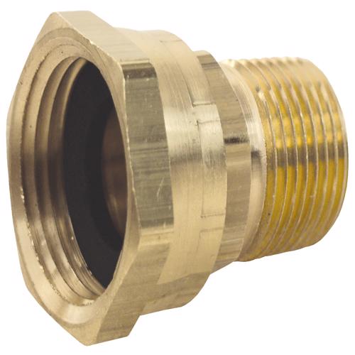 Female GHT Swivel x Male NPT Adapter Brass Female GHT Swivel x Male NPT Adapter